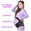 Adjustable Elastic Maternity Belt Support Brace - Black (Size:XXL)