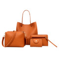 4 in 1 Fashion Handbags Set for Women - Brown