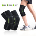 Professional 3D Knee Compression Sleeve Brace with Silicone Pad - Size:L