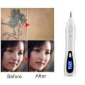 9 Level LCD Face Skin Dark Spot Remover Mole Tattoo Laser Pen-White