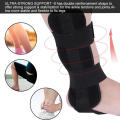 Adjustable Ankle Support Splint Instep Sprain Bandage Protective Gear