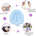 Portable Bidet Sitz Bath with Flusher for Postpartum Nursing Care - Blue
