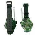 Outdoor Activity Kids Military Simulation Watch Walkie-Talkie - 2 Pieces
