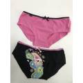 SIZE L pink and black panty