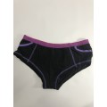 SIZE XL cotton women panty black