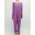 Size M cotton sleepwear purple