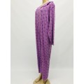 Size XXL cotton sleepwear purple