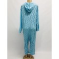 Size L cotton sleepwear blue