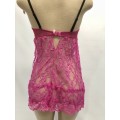 Size 42D baby dolls lace red