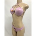 size 36C purple bra and panty set