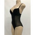 size 34C  black bodysuit