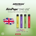 Airpops Airscream One Use - Freezy Grape