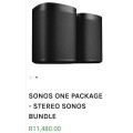 Sonos One SL Wireless Smart Speakers Pair