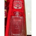 Johnnie Walker Red Label 1970s Whisky Bottle With a Decanter