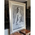 Large Nude Signed Painting