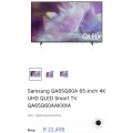 Samsung QA65Q60A 65-inch 4K UHD QLED Smart TV