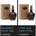 Chivas Royal Salute 21 Years Old Ruby Flagon Whisky
