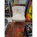 Vintage Paris Armless Vintage Chair