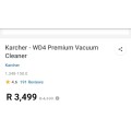 Karcher WD4 S Premium Vacuum Cleaner