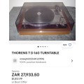 Thorens TD160 Belt Drive Turntable and LPs