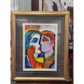 Isabel Le Roux - The Kiss Painting
