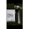 Titanium BMW Exhaust slip on pipe - Will Fit any super bike