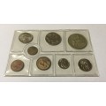 ***BARGAIN*** South Africa 1976 8 Coin Official Year Set, Sealed In Plastic, Uncirculated