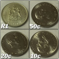 ***BARGAIN*** South Africa 1976 8 Coin Official Year Set, Sealed In Plastic, Uncirculated