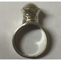 ***BARGAIN*** 925 Sterling Silver Vintage Antique Ladies Ring (Size 10.5) Free Shipping