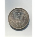 $1 DOLLAR MORGAN SILVER COIN 1921 VINTAGE, COLLECTORS ITEM