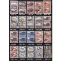 Fantastic Selection of Union Pictorials Vertical Pairs Varieties incl high value SACC 50. SEE SCANS