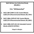 1969-71 RSA 1st Def 1½c "Afrikanerbul" Extensive (**) Study in Controls & Var. CV = R4,000+