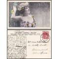 1912 Postcard "CAPE TOWN_10" Cancel on Transvaal KEVII (INTERPROVINCIAL USAGE)
