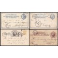 1879 Onwards USA Prepaid Postcards Mint and Used  *** HIGH CV LOT  $200 ***