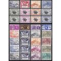 1949 UPU Mint (*) Sets x 35 - Some Very Difficult  *** CV  R3,500+ ***