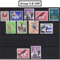 1961 RSA 1st Definitives Complete with Group1 to 9 (Includes Some Var)