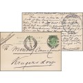 5 x OFS/ORC Postal Items with INTERPROVINCIAL USAGE - Great Postal History!!!