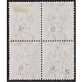 1878 Griqualand West Type 15 Inverted Opt CC.14aa MM Block *** CV  R2,600+ ***
