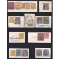 Large BSAC Revenue/Fiscal Study Lot on Piece - See Scans