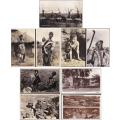 13 x Zulu Ethnographic Post Cards Used/Unused  *** Great Thematic ***