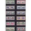 1931 SWA Pictorials MM(*) Full Set - All Down Perf except 1/3 *** CV  R6,530 ***