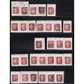 Huge 1858/70 Great Britain 1 Penny Red SG.43/4 Plate.136-208 Selection  - High CV Study Lot!