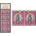 1934 Union 1d UMM(**) CC.56 VARIETY - Vertical DR Blade Lines through all stamps
