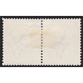 1930/47 Union ½d Official MM(*) Pair CC.11i with $-Sign Variety @ R1,000