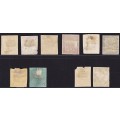 Early ZAR  - Nice Study Lot of Otto, Spiro and Fournier Forgeries