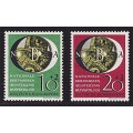 1951 Germany Stamp Exhibition MM(10+2)/UMM(20+3) Set of 2  @ CV  $213 (R4,000+)