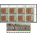 1964 S.Rhodesia 1/3 CC.102 UMM(**) Block Flaw - Large Colour Shift - Double Letters