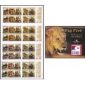 2001/5 RSA Big Five Booklet No.53 in 5 x Different Date Settings @ CV  R1,750