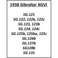 1938 Gibraltar KGVI S/Set + Varieties to £1 MM(*) - See Description  @ CV  R4,800+