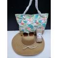 STRAW HAT WITH ACCESSORIES!!